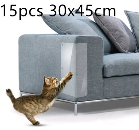 Cat Claw Protector Pads – Transparent Sofa Scratch Guard for Furniture Protection - Image 7