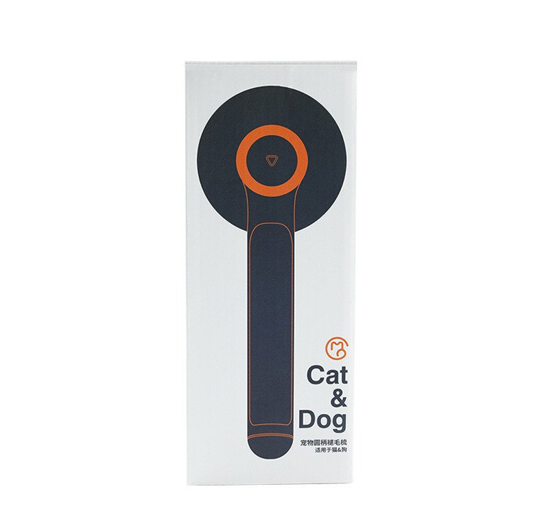 Self-Cleaning Pet Grooming Comb with Round Handle - Image 3