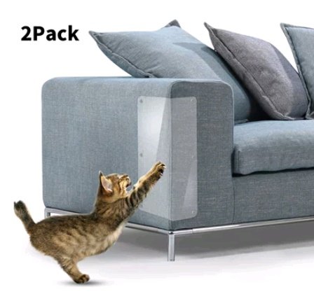 Cat Claw Protector Pads – Transparent Sofa Scratch Guard for Furniture Protection