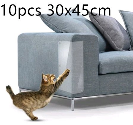 Cat Claw Protector Pads – Transparent Sofa Scratch Guard for Furniture Protection - Image 3