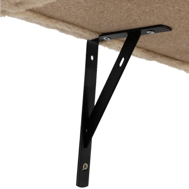 Wall-Mounted Cat Climber Set (5-Piece) – Floating Cat Shelves & Perches with Scratching Posts | Modern Cat Activity Tree - Image 7